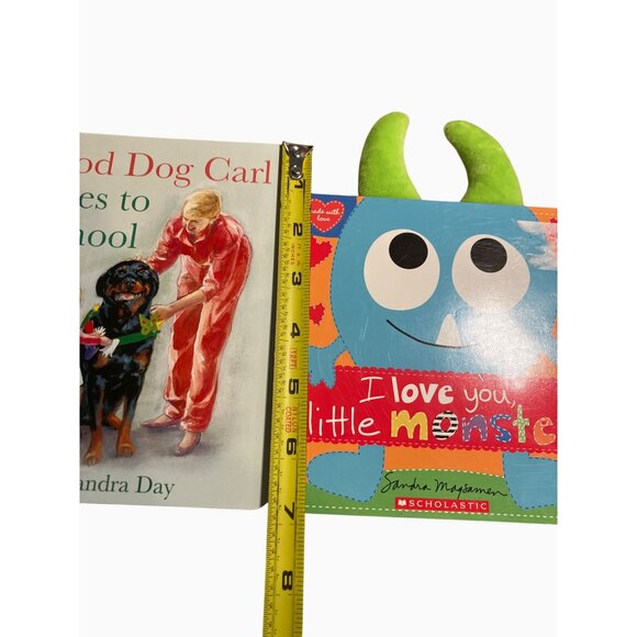 Toddler Board Books Good Dog Carl and Little Monster Board Books Set of 2 - Picture 4 of 14
